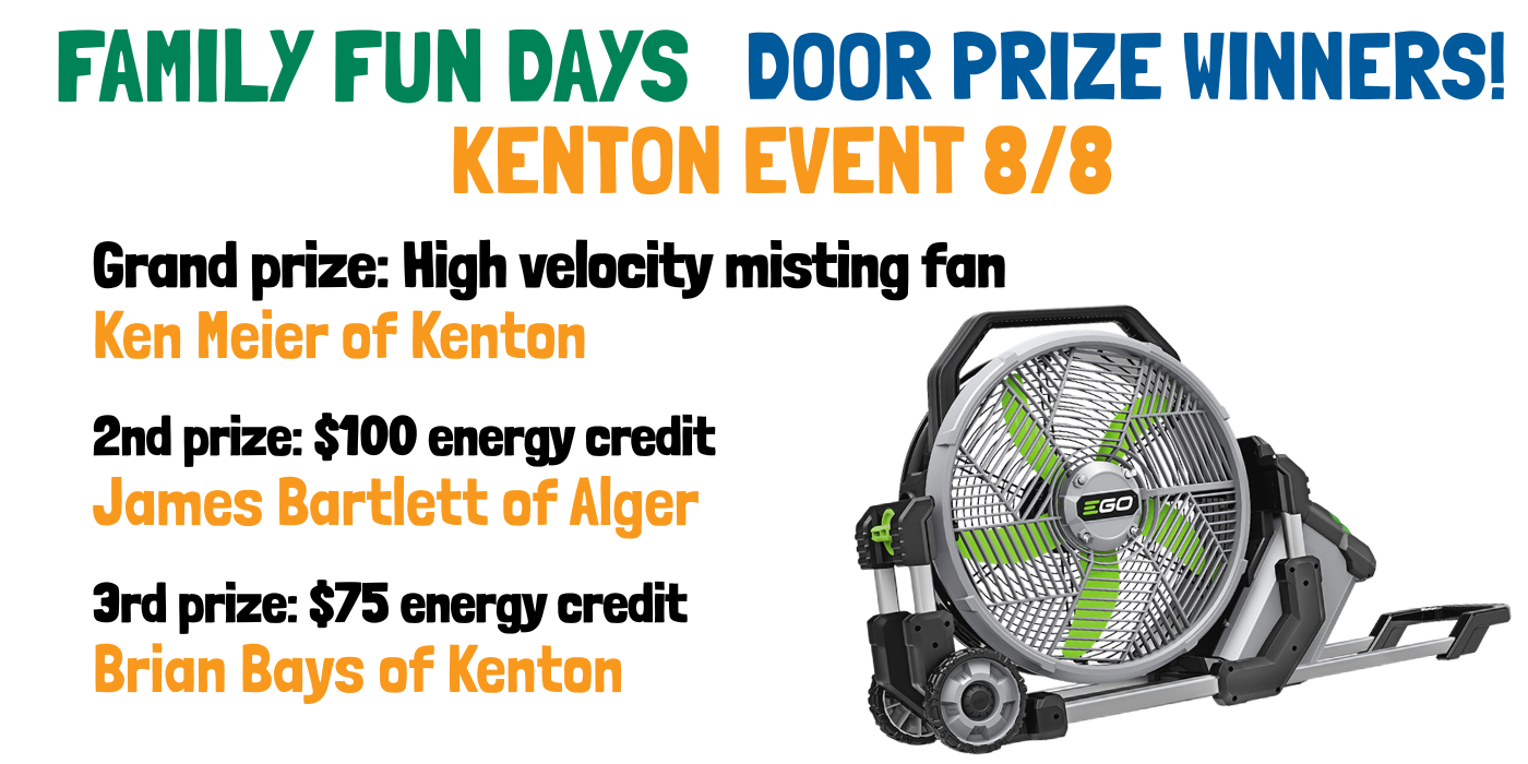 Kenton winners