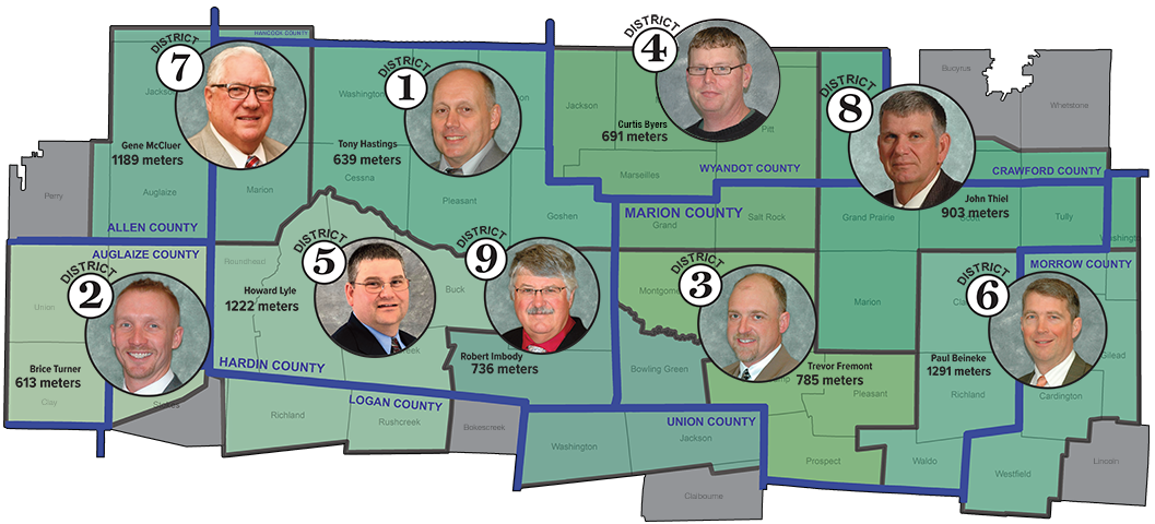 2023 Trustee Map
