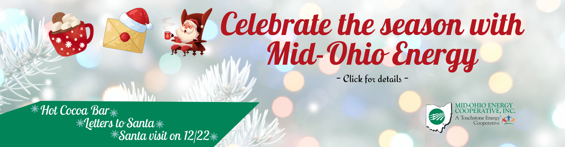 Holiday events with Mid-Ohio Energy