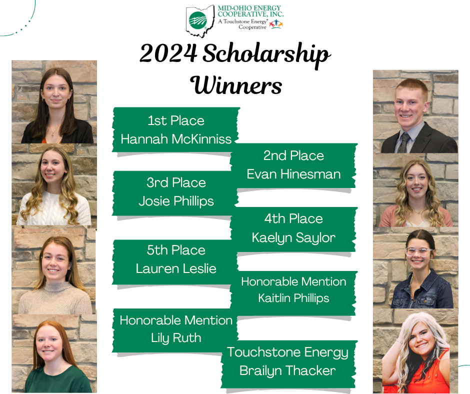 2024 Scholarship winners!