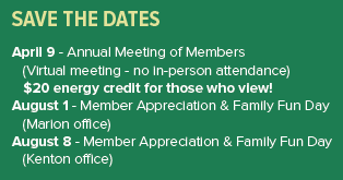 Mark your calendars!