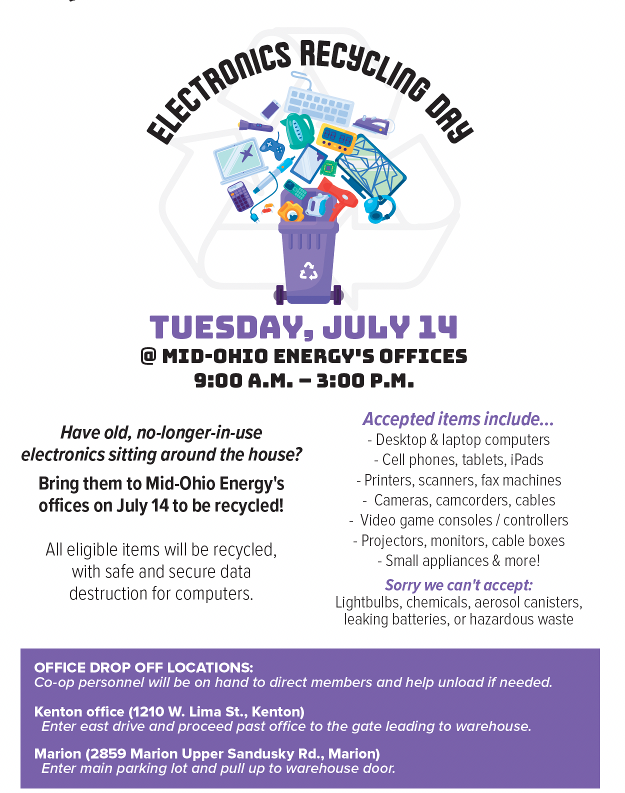 Electronics Recycling Day