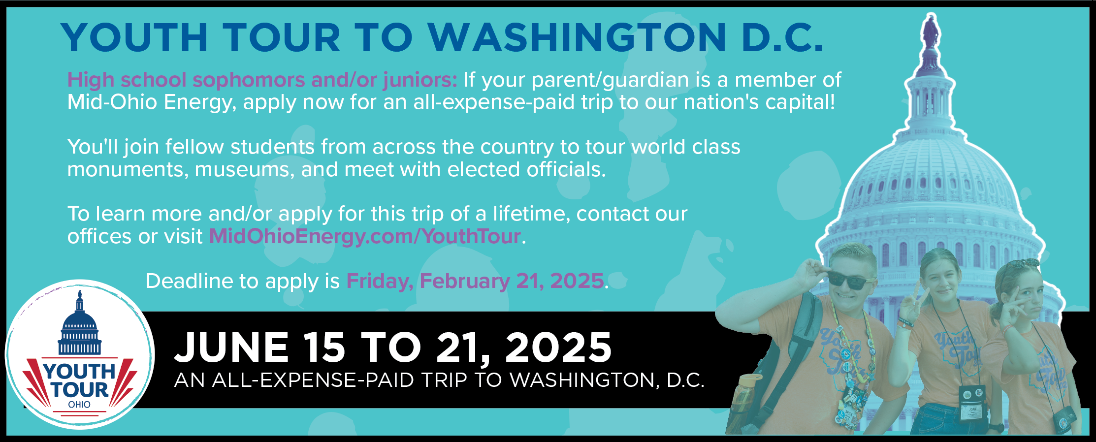 Youth Tour to D.C.